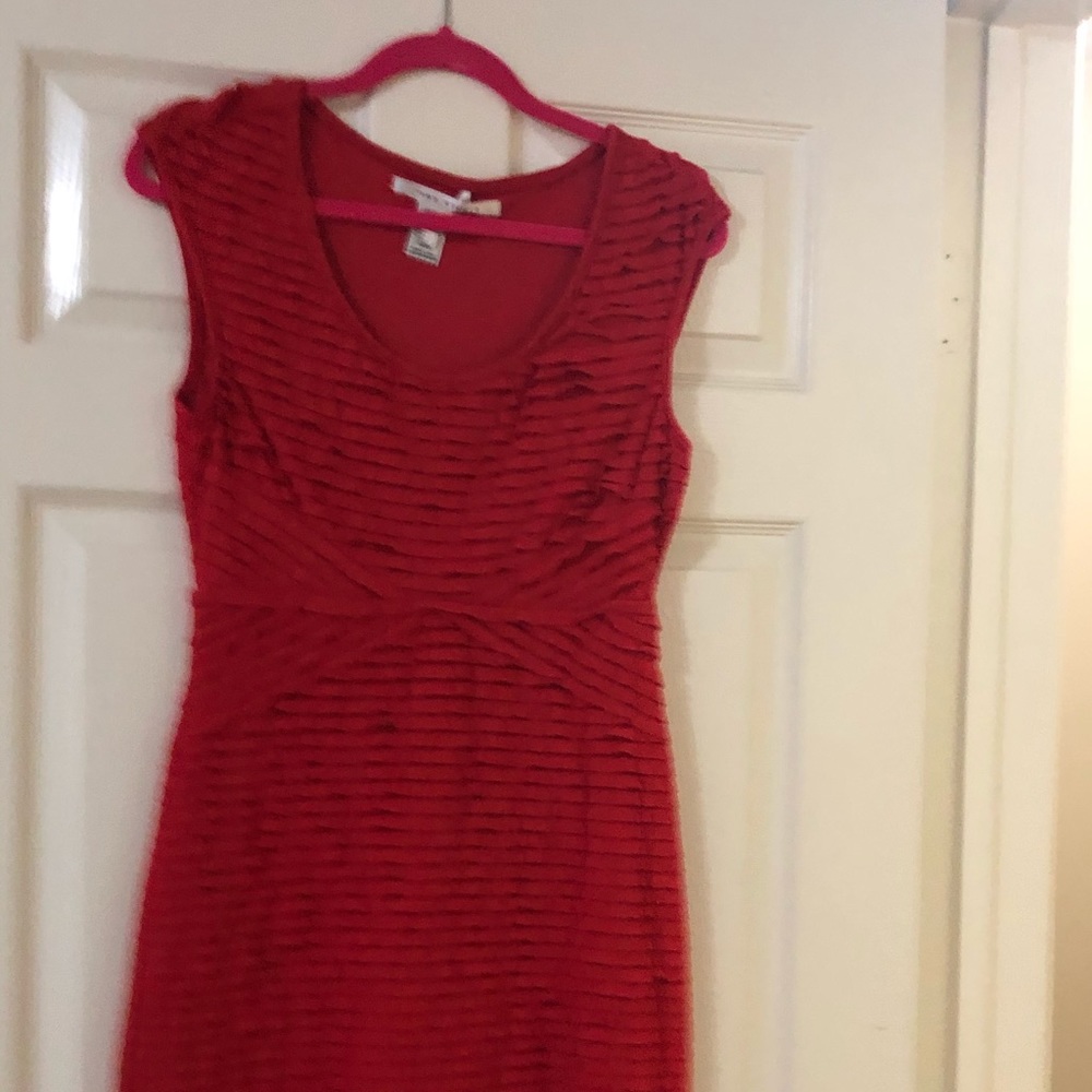Red dress
